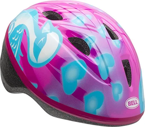 Bell Zoomer Toddler Helmet - Pink/Blue Downy