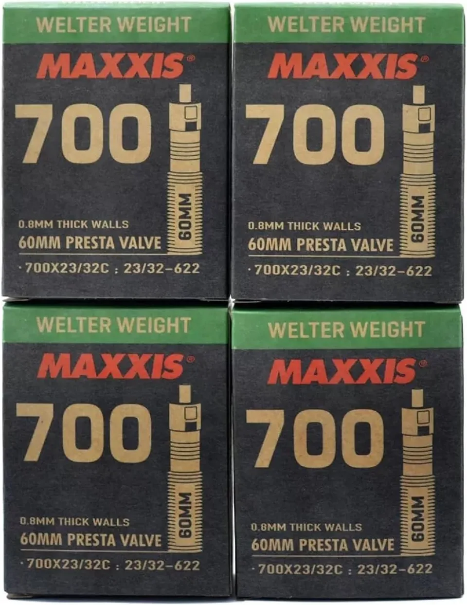 Maxxis Welter Weight 700c Road Tube (4-pack)