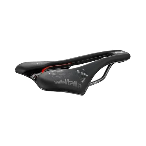 Selle Italia SLR Boost KC TM Superflow, S3, Black/Red