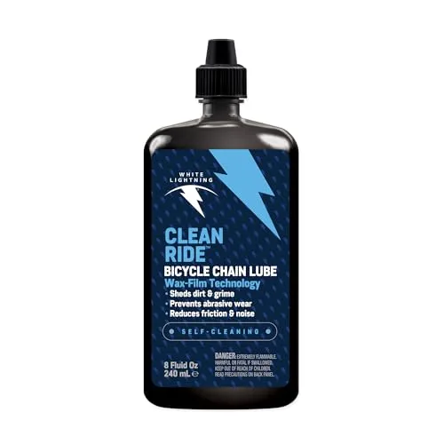 White Lightning Clean Ride Wax Chain Lube 8 oz