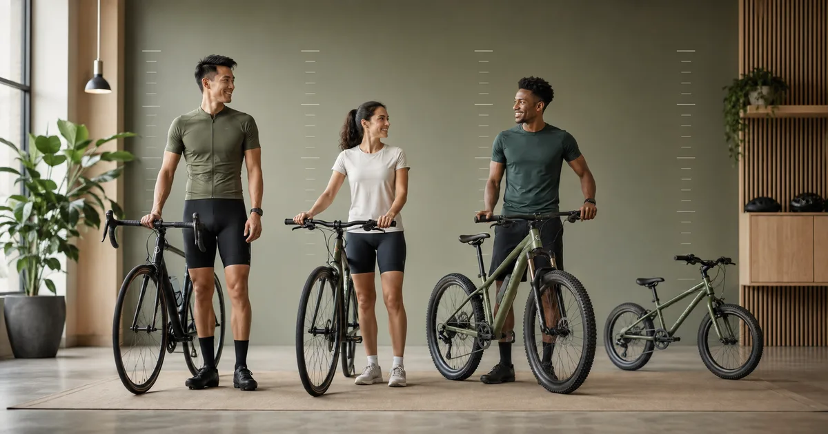 Bike Size Chart by Height